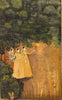 Ladies With Fireworks - Mir Kalan Khan - c1760 - Mughal Miniature Art Indian Painting - Canvas Prints