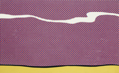 Landscape I - Roy Lichtenstein - Modern Pop Art Painting - Life Size Posters
