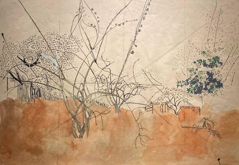 Landscape (1960) - Nasreen Mohammedi - Art Prints
