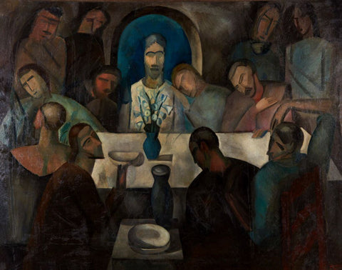 Last Supper (La Cène) - Andre Derain - - Canvas Prints