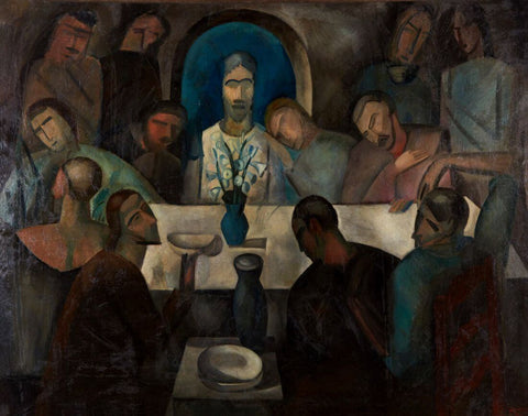 Last Supper (La Cène) - Andre Derain - by Andre Derain
