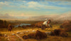 Last Of The Buffalo - Albert Bierstadt - Western American Indian Art Painting - Art Prints