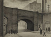 The Viaduct, Store Street, Ancoats, 1929 - Canvas Prints