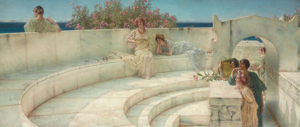 アート・デザイン・音楽 SIR LAWRENCE ALMA TADEMA Lawrence_Alma-Tadema_-