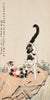 Lazing Cats - Xu Beihong - Chinese Art Painting - Life Size Posters