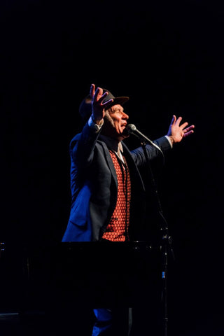 Leonard Cohen at the Edinburgh Fringe by Joel Jerry
