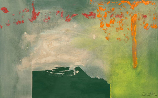 Leprechaun - Helen Frankenthaler - Abstract Expressionism Painting - Life Size Posters