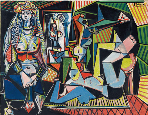 Les Femmes dAlger (The Women of Algiers) - Life Size Posters by Pablo Picasso