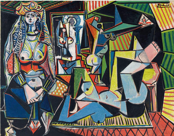 Les Femmes d'Alger by Pablo Picasso | Tallenge Store | Buy Posters, Framed Prints & Canvas Prints