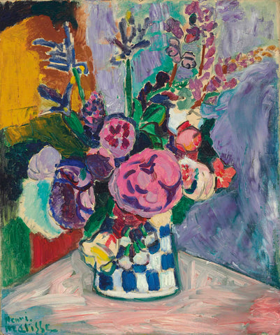 The Peonies (Les Pivoines) – Henri Matisse Painting by Henri Matisse