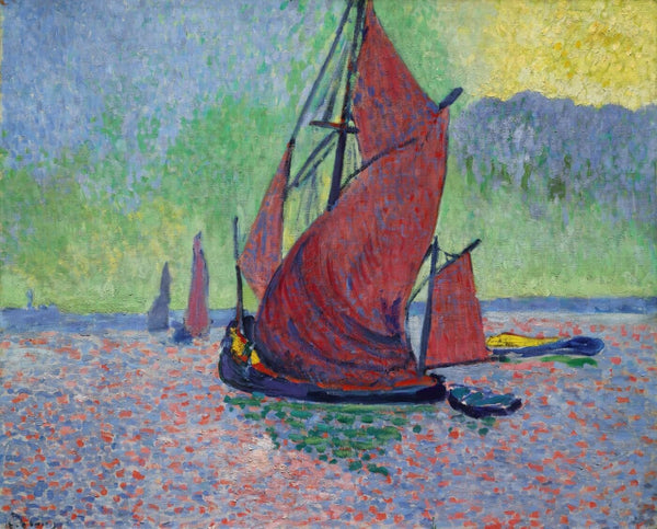 Les Voiles rouges - The Red Sails - Life Size Posters