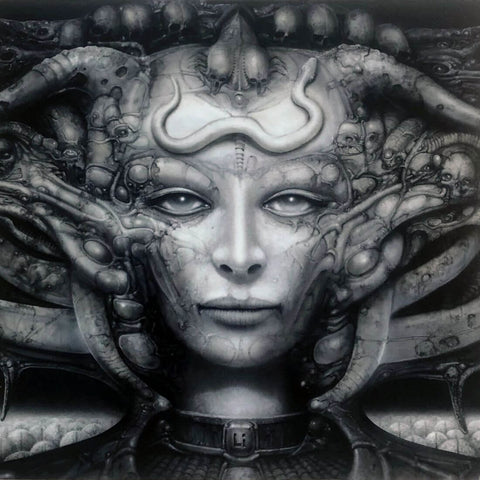 Li - H R Giger - Sci Fi Poster by H R Giger Artworks