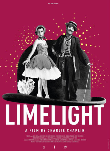 Limelight - Charlie Chaplin - Hollywood Movie Poster - Canvas Prints by Terry
