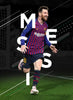 Lionel Messi - Spirit Of Sports - Legend Of Football Poster - Framed Prints