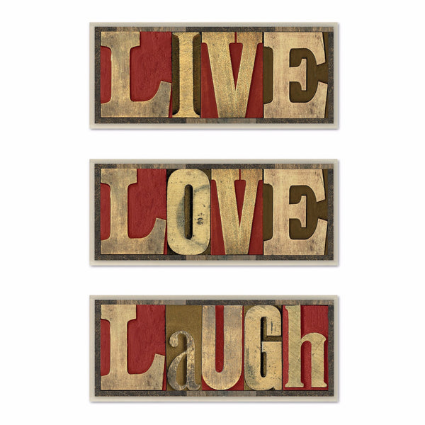 Live Love Laugh - Posters