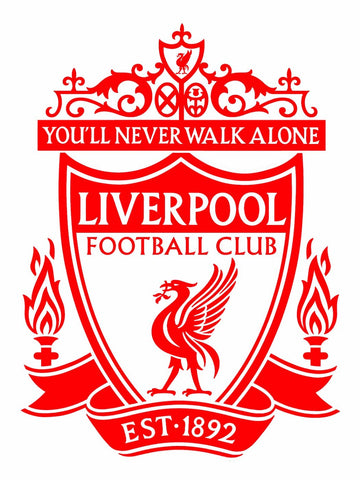 You'll Never Walk Alone - Liverpool Football Crest - Art Prints