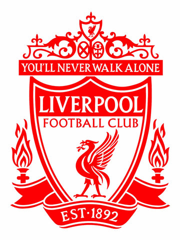 Youll Never Walk Alone - Liverpool Football Crest by Tallenge Store