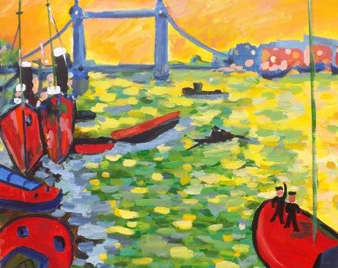 London Bridge by Andre Derain