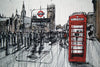 London Kitsch - London Photo and Painting Collection - Canvas Prints