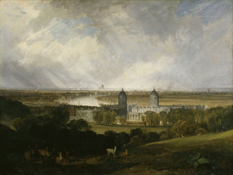 London from Greenwich Park - Large Art Prints