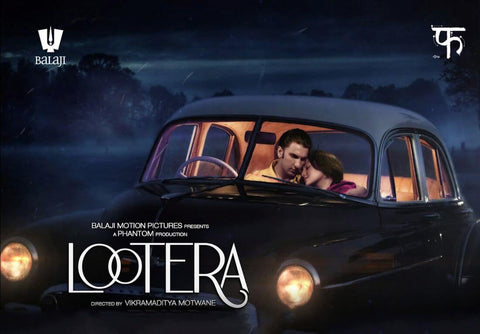 Lootera  - Ranveer Singh and Sonakshi Sinha - Hindi Movie Poster by Tallenge Store