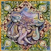 Lord Ganesha - Contemporary Abstract Painting - Posters