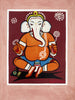 Lord Ganesha - Jamini Roy - Famous Indian Painting - Life Size Posters
