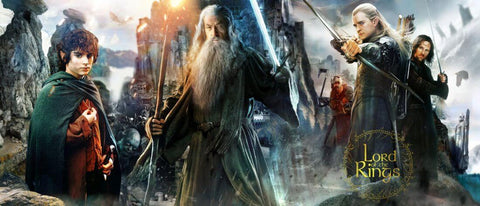 Lord Of The Rings - Fan Art Movie Poster - Life Size Posters