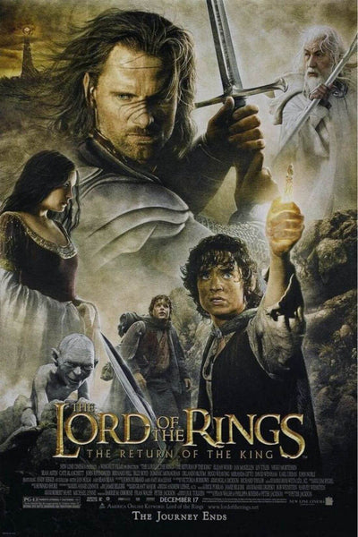 Lord Of The Rings - The Return Of The King - Hollywood Movie Poster - Art Prints