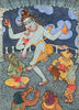 Lord Shiva's Aananda Thandavam - Indian Spiritual Religious Art Painting - Framed Prints