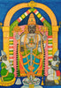 Lord Uppiliappan (Oppiliappan) - Indian Religious Vishnu Painting - Canvas Prints