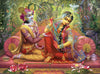 Lord Krishna and Radha - Framed Prints