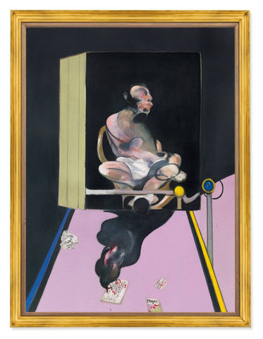 Portrait Of George Dyer – Francis Bacon - Abstract Expressionist Painting by Francis Bacon