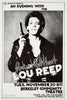 Lou Reed - Rock and Roll Heart Tour - Berkeley -Vintage Rock Music Concert Poster - Art Prints