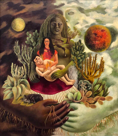 Love Embrace Of The Universe - Frida Kahlo by Frida Kahlo