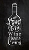 Love the Wine You're With - Canvas Prints