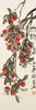 Lychees - Qi Baishi - Modern Gongbi Chinese Painting - Canvas Prints