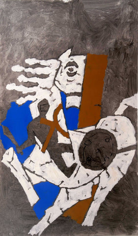 White Horse - Posters by M F Husain