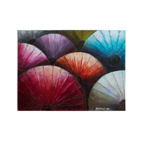 Umbrellas - Large Art Prints by Teri Hamilton