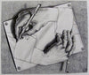 Drawing Hands - Large Art Prints