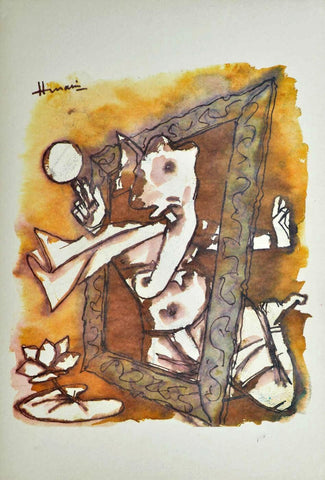 Ganesha (Ashtavinayak Series - IV) - Posters by M F Husain