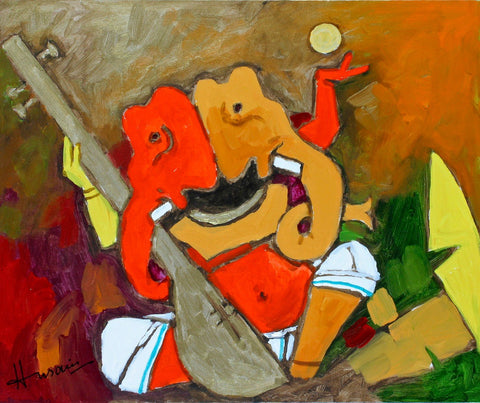 Ganesh by M F Husain