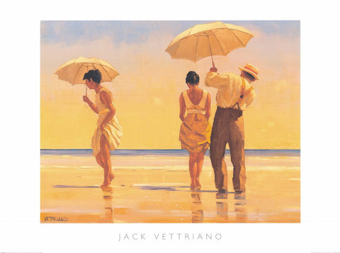 Mad Dogs - Large Art Prints by Jack Vettriano