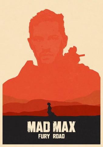 Mad Max Fury Road - Tallenge Hollywood Cult Classics Graphic Movie Poster - Life Size Posters by Tim