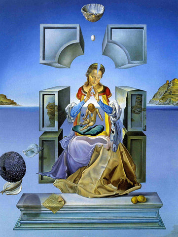 Madonna of Port Lligat - Large Art Prints by Salvador Dali