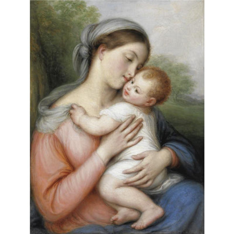 Madonna Col Bambino by Giovanni Carnovali