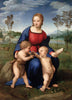 Madonna of the Goldfinch (Madonna del cardellino) – Raphael – Christian Art Painting - Framed Prints