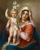 Madonna With Child (Madonna mit Kind) - Hans Zatzka - Canvas Prints