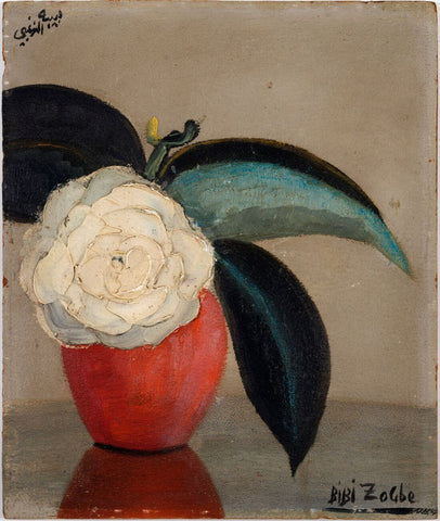 Magnolia - Bibi Zogbé - Floral Painting - Canvas Prints
