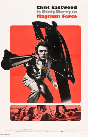 Magnum Force - Clint Eastwood (Dirty Harry Series)- Hollywood Classic Action Movie Poster by Eastwood